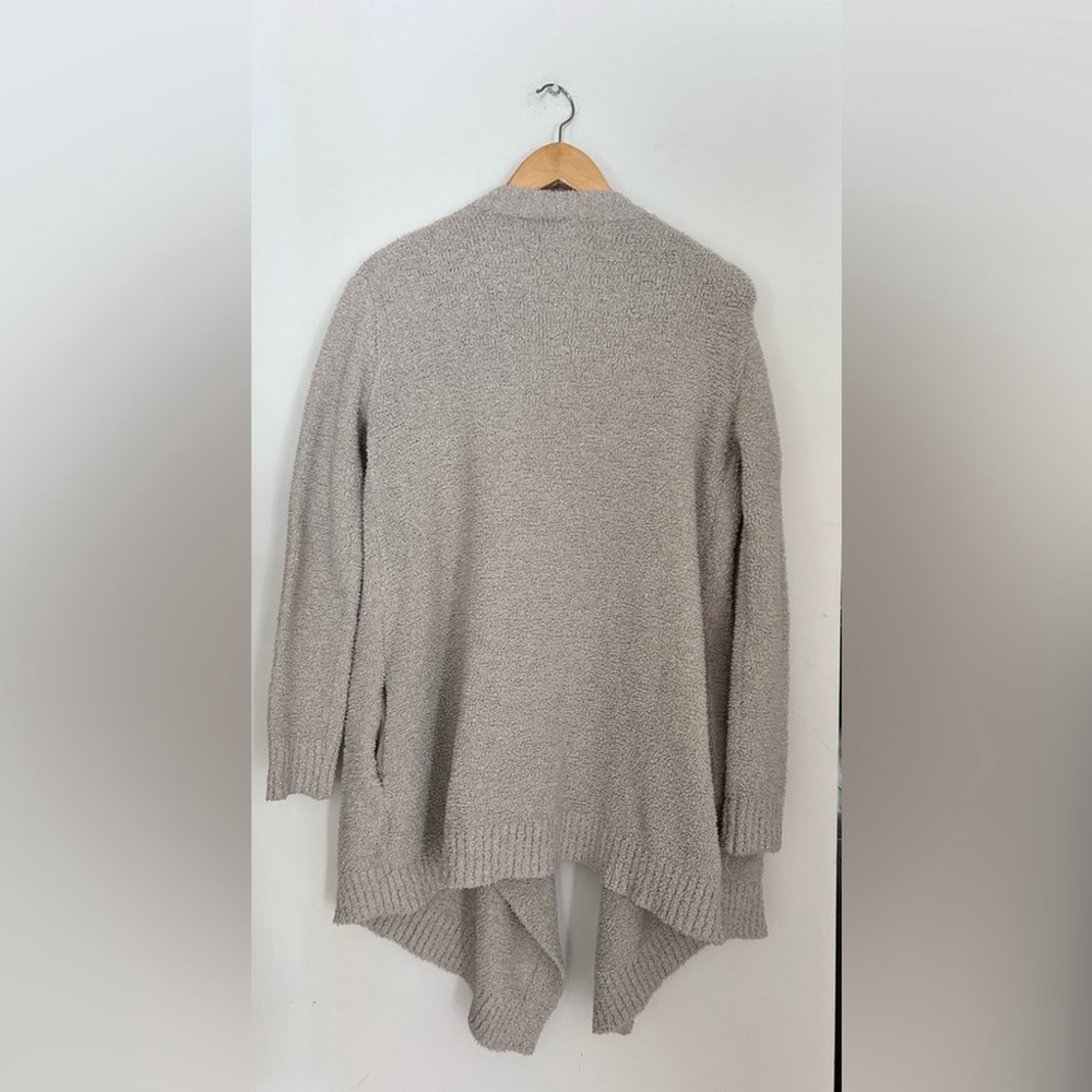 UGG Phoebe Wrap II Sweater Soft Knit Draped Cardigan Granite Beige small - Picture 4 of 7